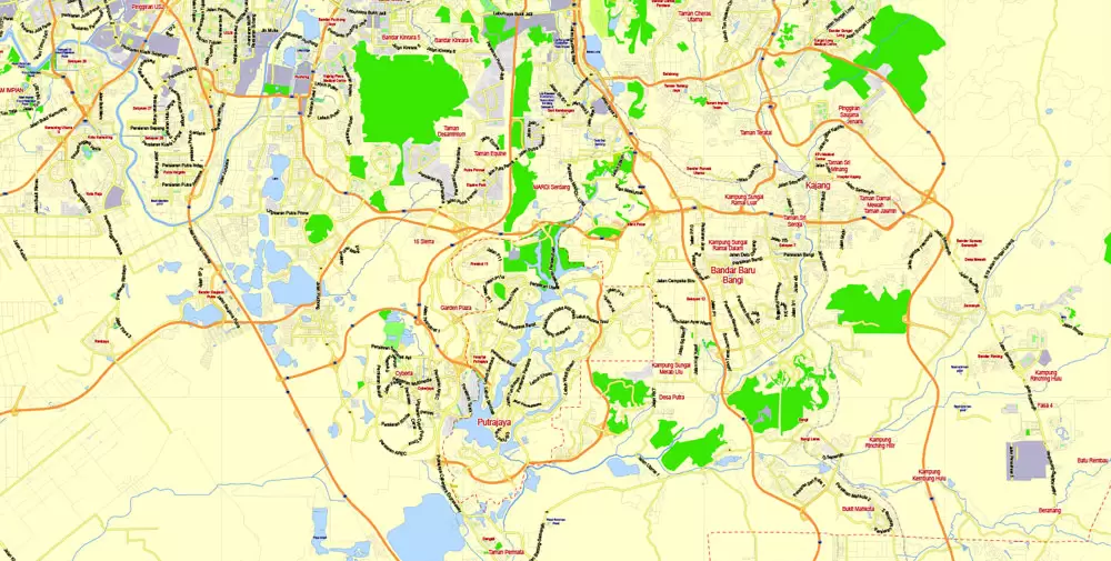 Kuala Lumpur, Map, Street Map Kuala Lumpur, Print, Printing, Design, City Map Kuala Lumpur, City Plan Kuala Lumpur, Urban Plan Kuala Lumpur, Editable Map Kuala Lumpur, Tourist Map Kuala Lumpur, Vector Map Kuala Lumpur, Illustrator Map Kuala Lumpur, Graphic Design, Road Map Kuala Lumpur, CorelDraw Map Kuala Lumpur, printable map Kuala Lumpur, Map Kuala Lumpur for Printing