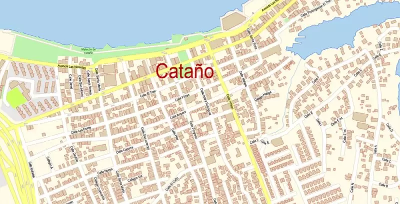 San Juan Metro Area PDF Map Vector Exact City Plan Puerto Rico detailed Street Map editable Adobe PDF in layers