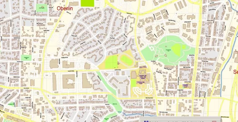 Raleigh + Cary + Durham North Carolina US Map Vector Exact City Plan High Detailed Street Map editable Adobe Illustrator in layers