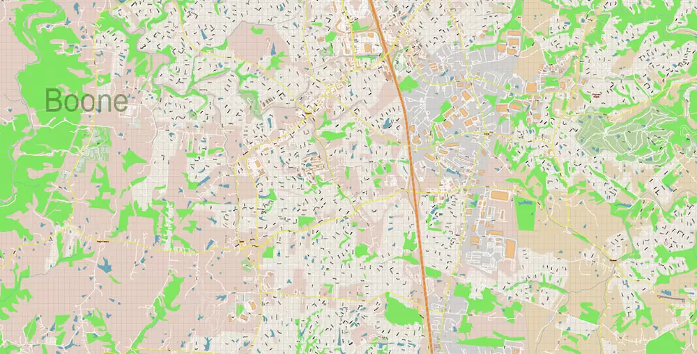 Cincinnati Ohio Metro Area US PDF Vector Map: Accurate High Detailed City Plan + ZIPcodes + Counties editable Adobe PDF Street Map in layers