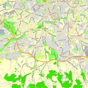 Dublin Ireland printable editable layered PDF Vector Map Dublin Ireland printable editable layered PDF Vector Map