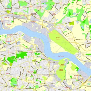 London Greater UK printable editable layered PDF Vector Map London Greater UK printable editable layered PDF Vector Map