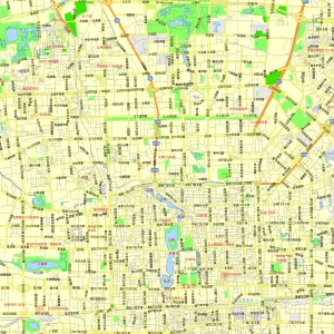 Beijing China printable editable PDF layered Vector Map Beijing China printable editable PDF layered Vector Map