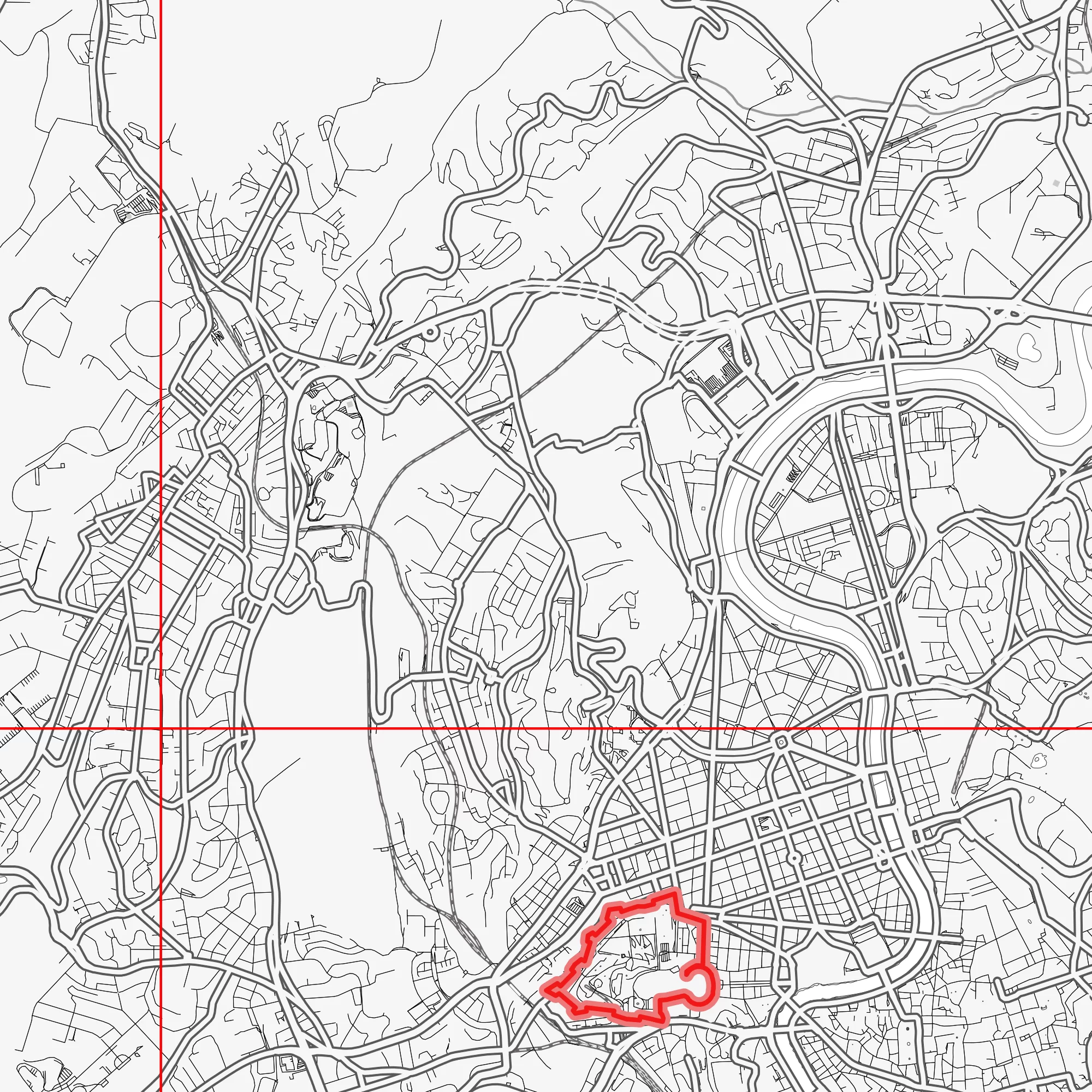 Roma Italy PDF Vector Map: City Plan Low Detailed (simple white) Street Map editable Adobe PDF in layers
