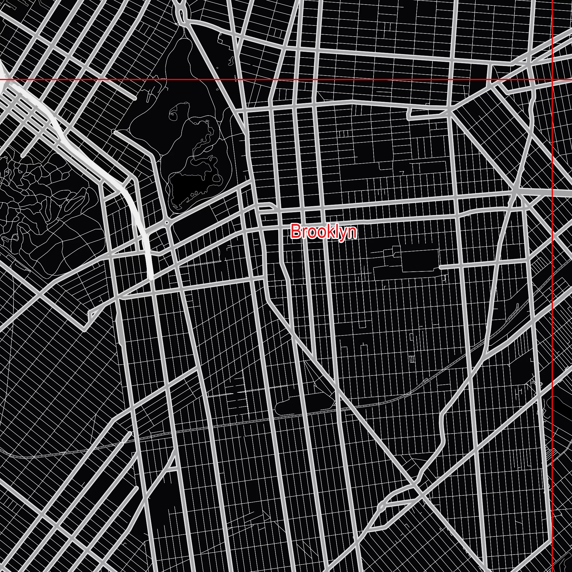 New York City US Map Vector City Plan Low Detailed (simple black) Street Map editable Adobe Illustrator in layers