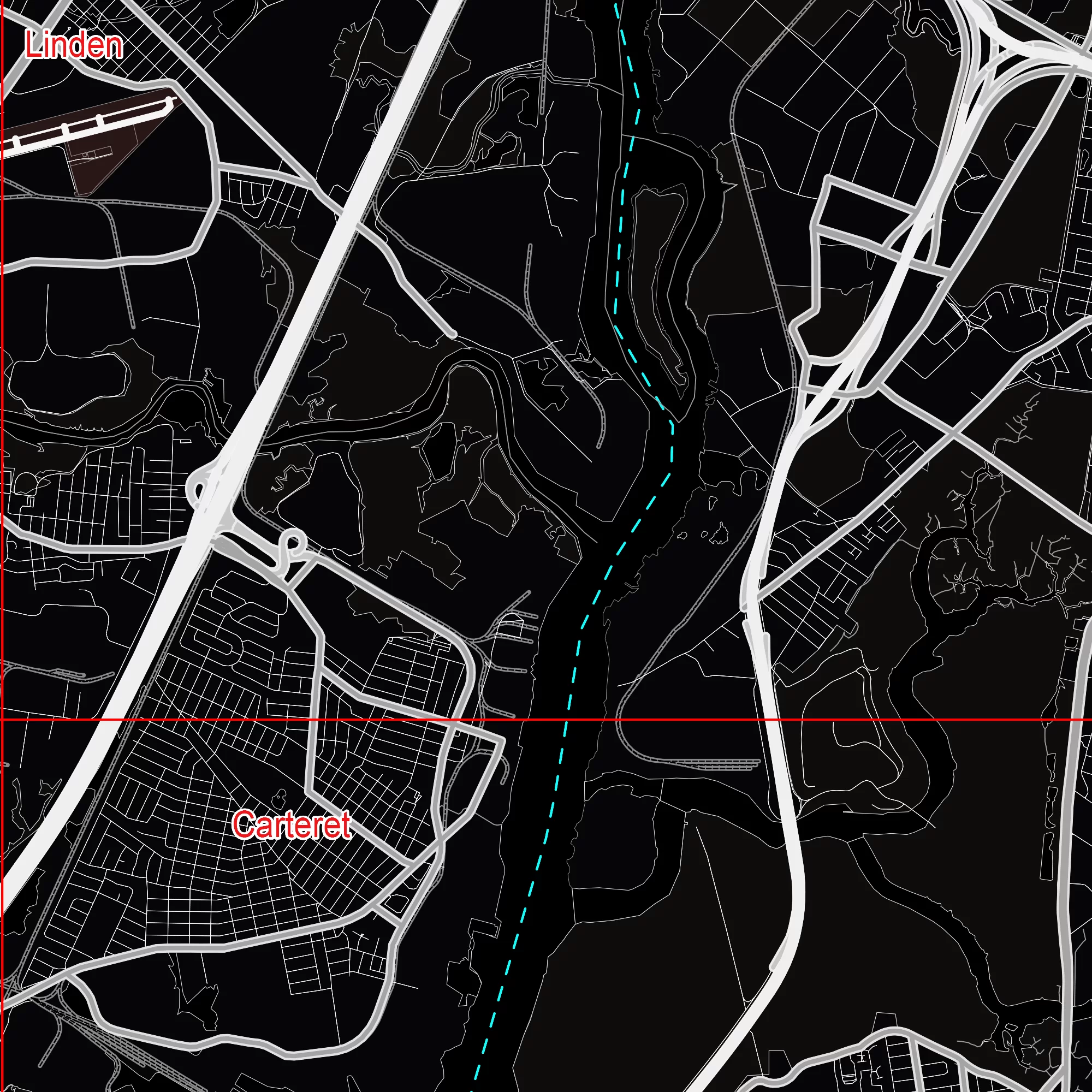 New York City US Map Vector City Plan Low Detailed (simple black) Street Map editable Adobe Illustrator in layers