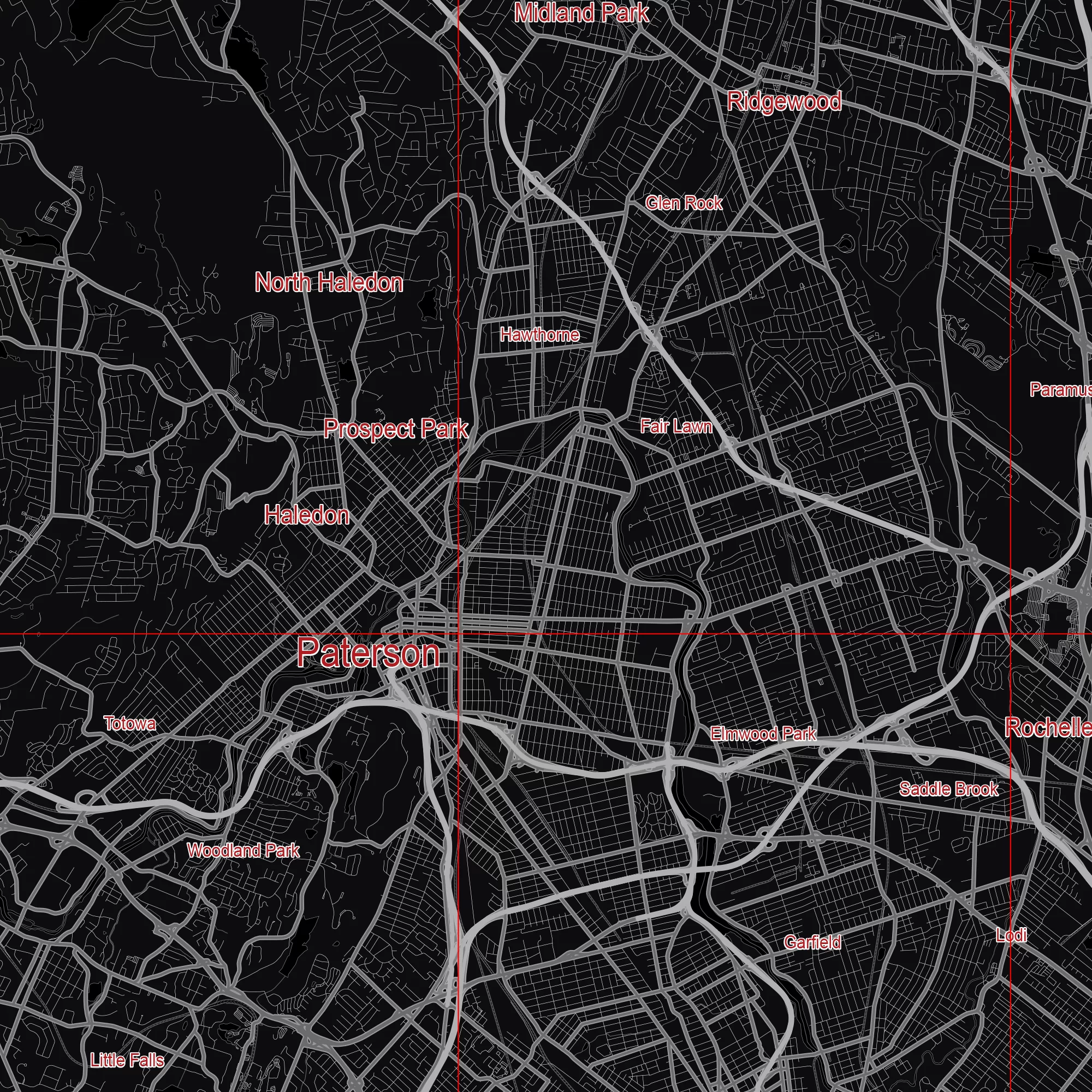 New York City US Map Vector City Plan Low Detailed (simple black) Street Map editable Adobe Illustrator in layers