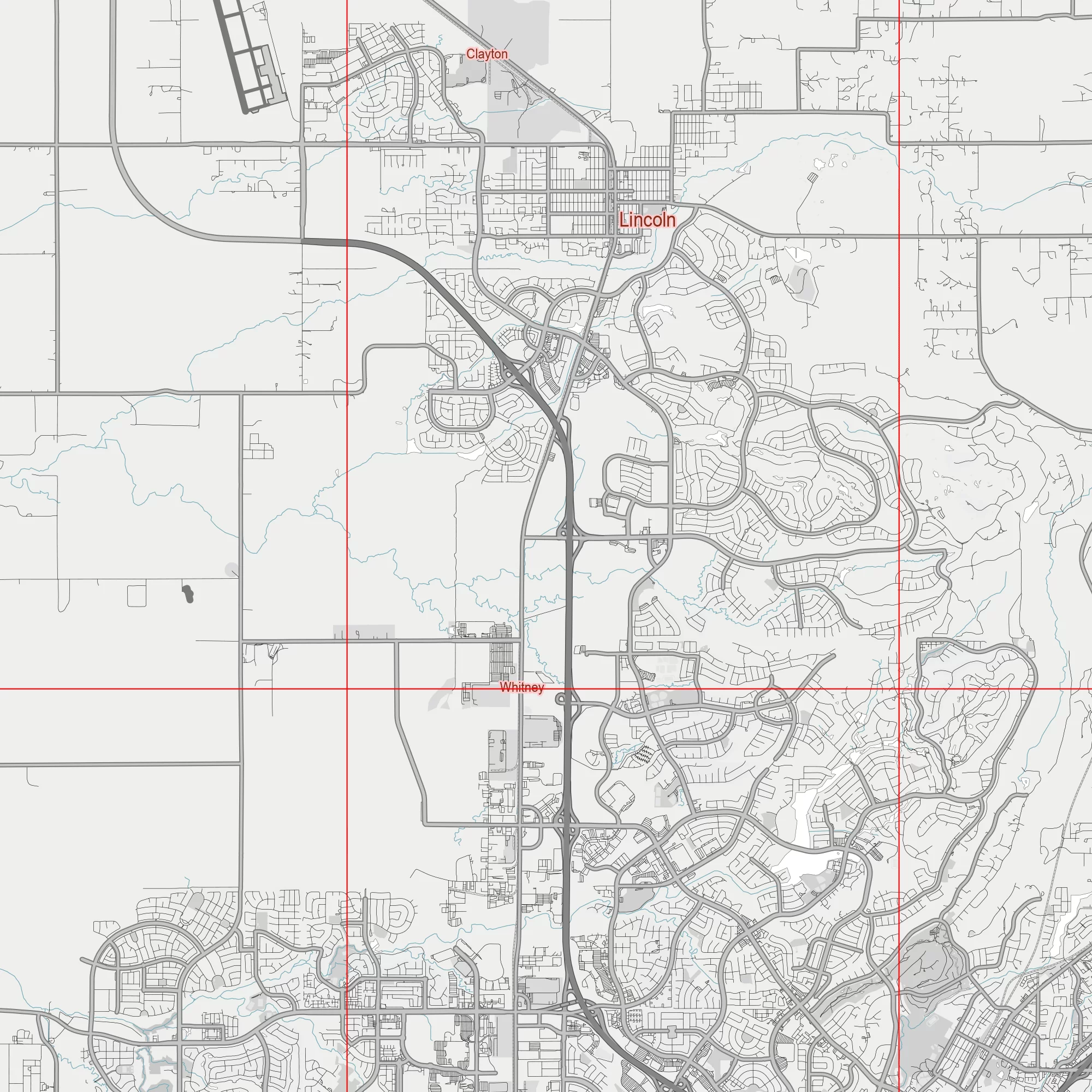 Sacramento California US Map Vector City Plan Low Detailed (simple white) Street Map editable Adobe Illustrator in layers