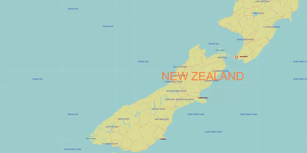World Geo Lat-Long Projection Political PDF Vector Map High detailed fully editable, Adobe PDF in Layers