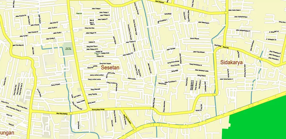 Bali Island Indonesia High Detailed Vector Map Editable Layered Adobe Illustrator + raster relief