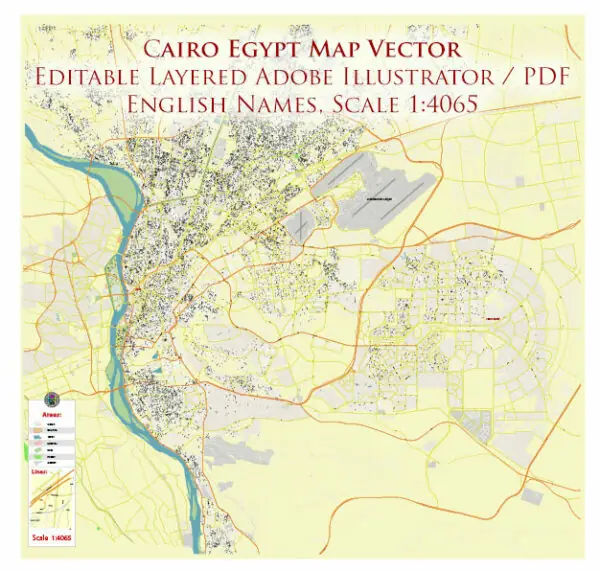 Egypt Vector Maps